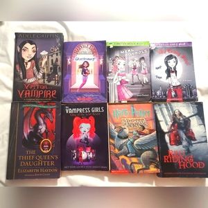 :* 8 teen young adult syfy fantasy science fiction books vampire  ghost Magic